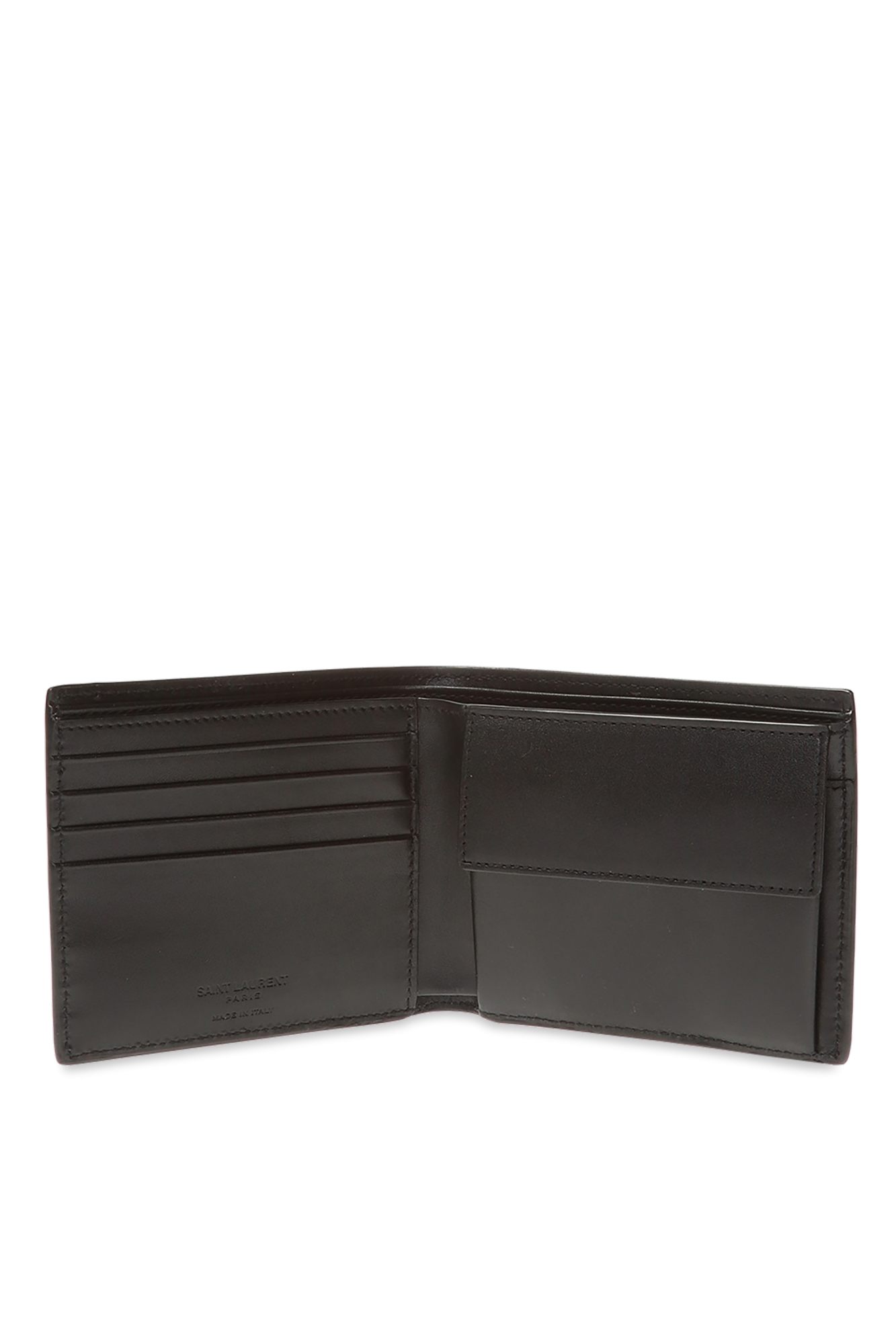 Black Bifold wallet with logo Saint Laurent - Vitkac Canada